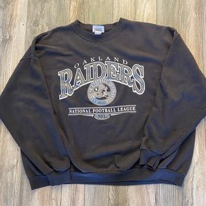 Vintage Oakland Raiders Crewneck Sweatshirt